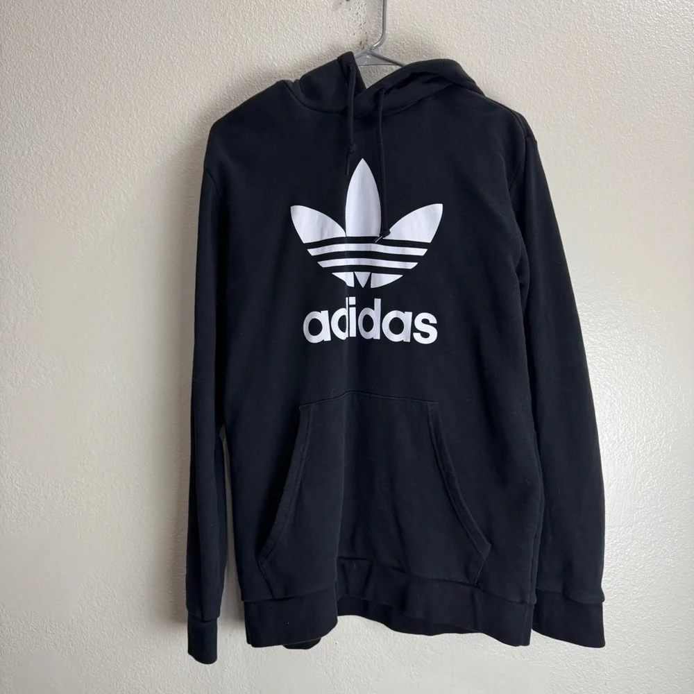 Adidas Pullover Jacket Vintage Logo Black